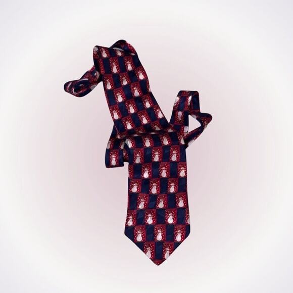 Holiday Traditions Snowmen Holiday Necktie | Sz OS - Picture 1 of 6